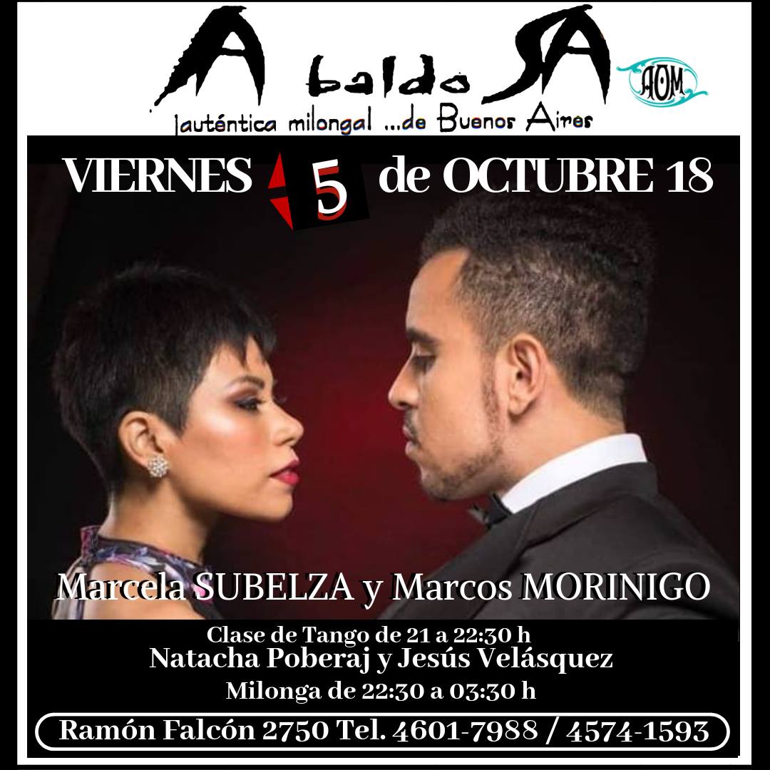 Viernes 5 en Milonga La Baldosa