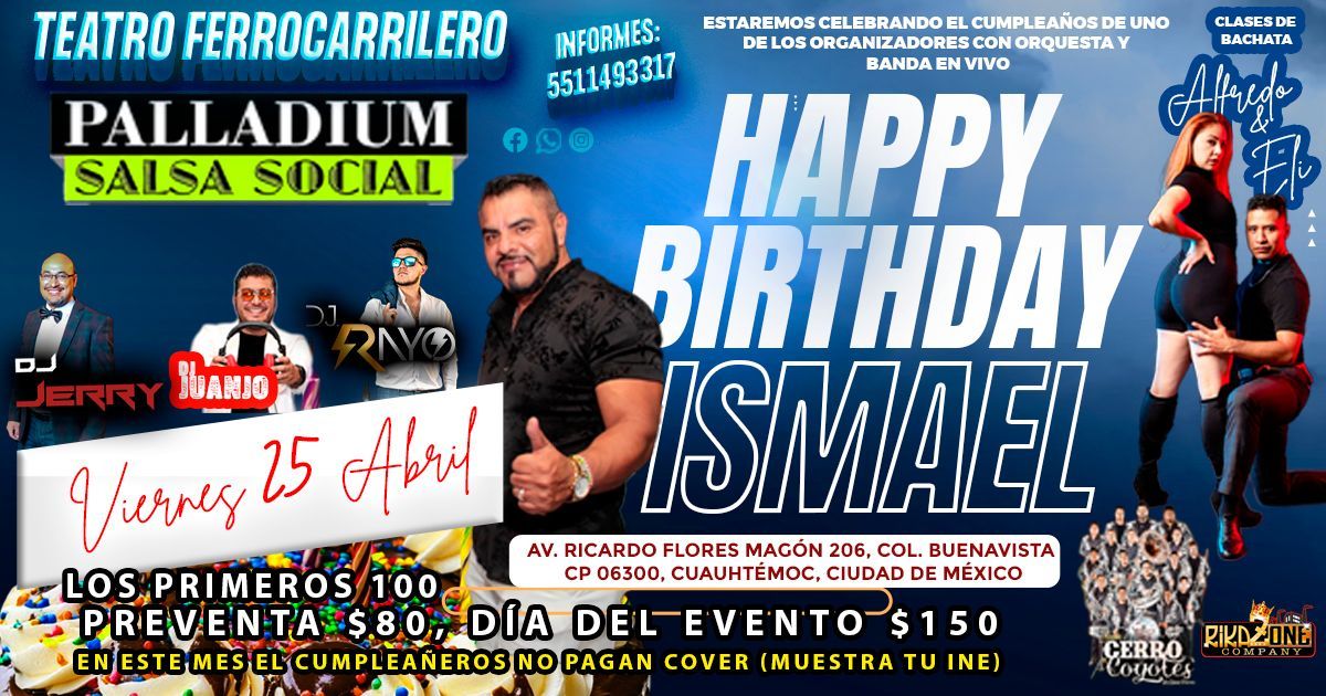 ⭐ PALLADIUM SALSA SOCIAL - ABRIL