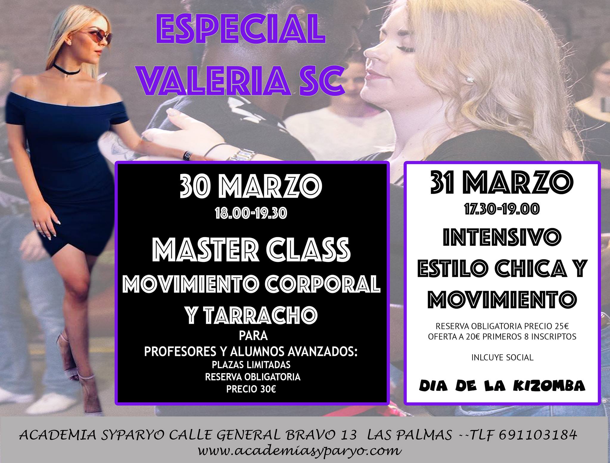 Master y Intensivo con Valeria Sc