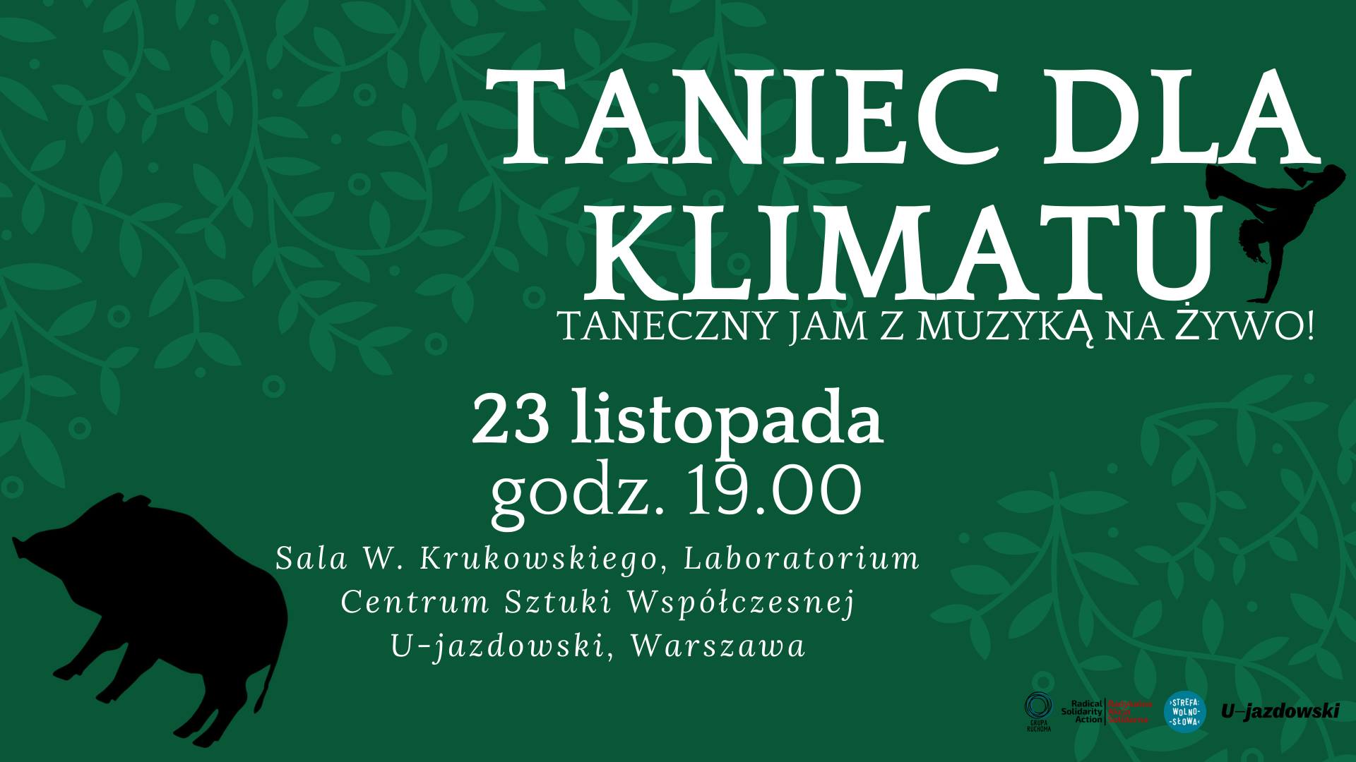 Taniec dla klimatu! - Wesprzyj Młodzieżowy Strajk Klimatyczny!