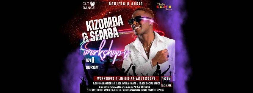 Bonifácio Aurio Kizomba & Semba Workshops