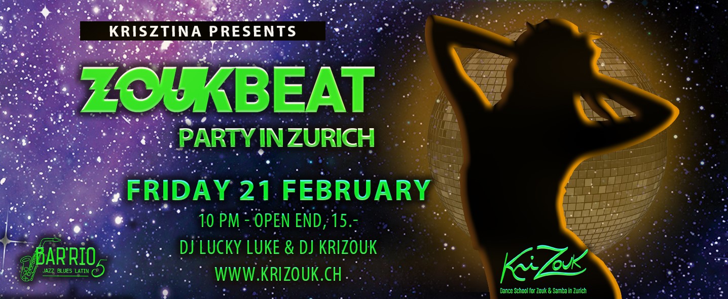 Zoukbeat Friday Party mit Special Guests Aline & Saulo