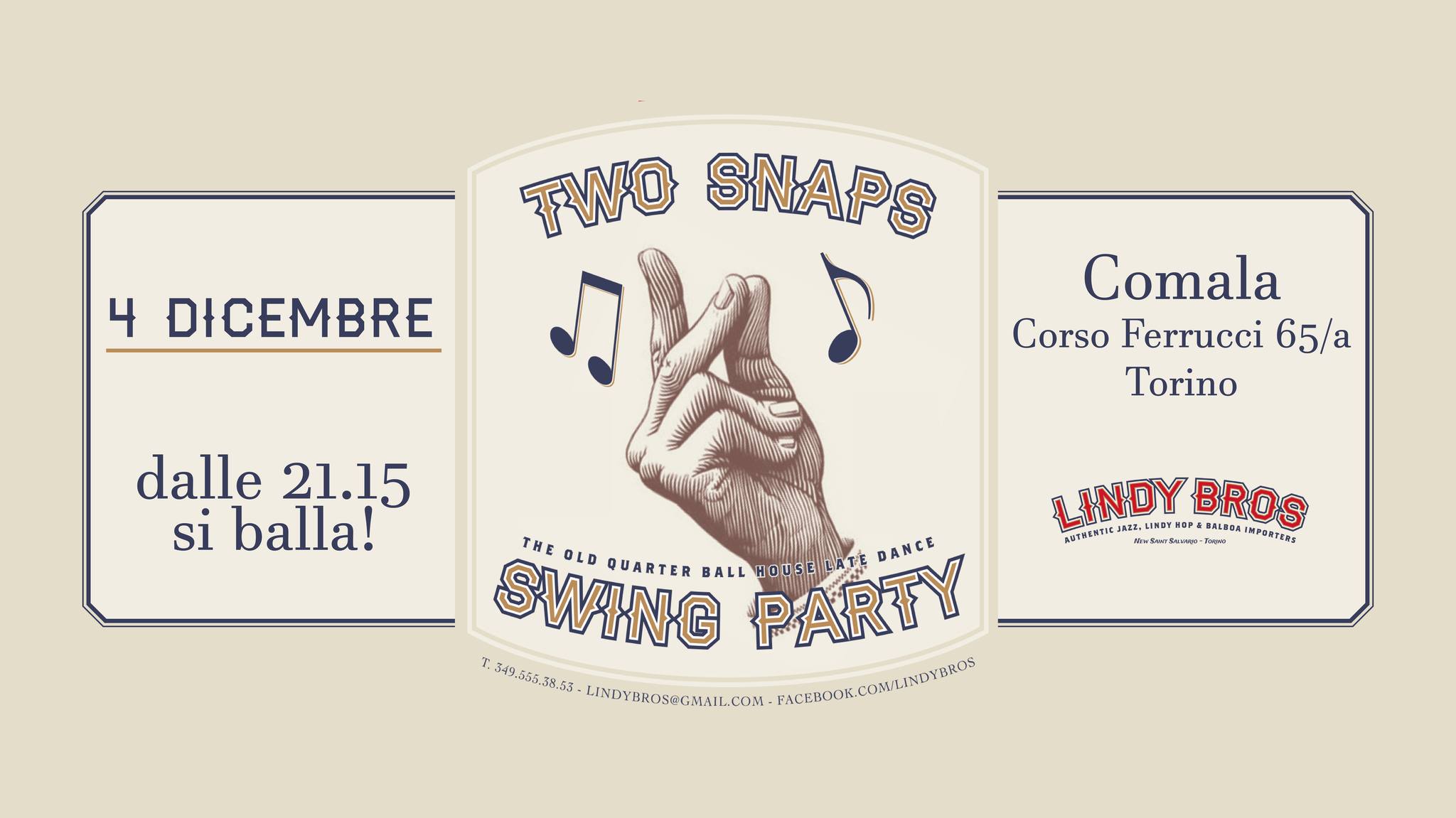 Two Snaps Swing Night