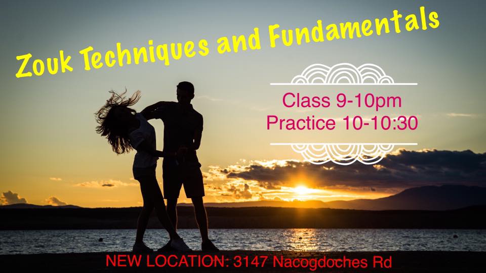 Zouk Techniques and Fundamentals - NEW LOCATION!