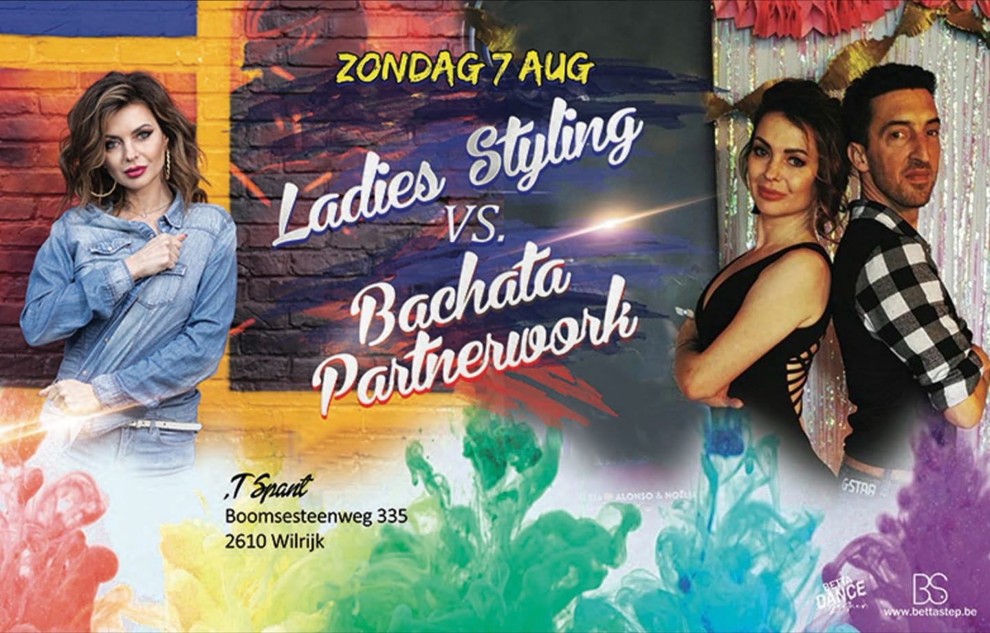 Bachata Buddies - Partnerwork with Gaetan and Alina vs. Bachata Ladies Styling