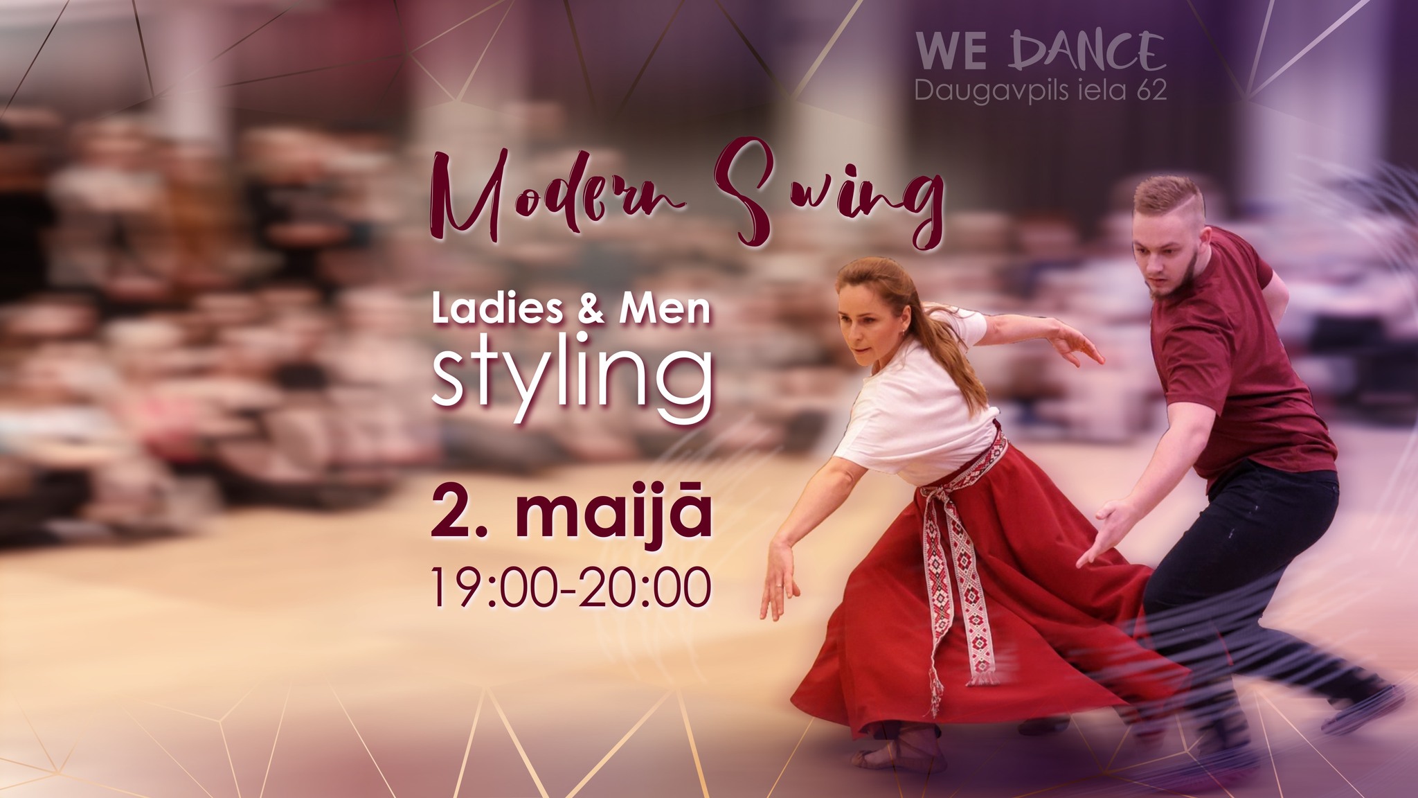 Ladies and men styling in Modern Swing