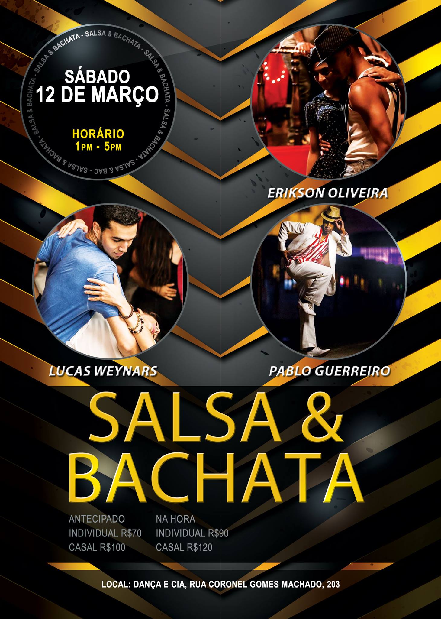 CANCELADO - Workshop de Salsa e Bachata