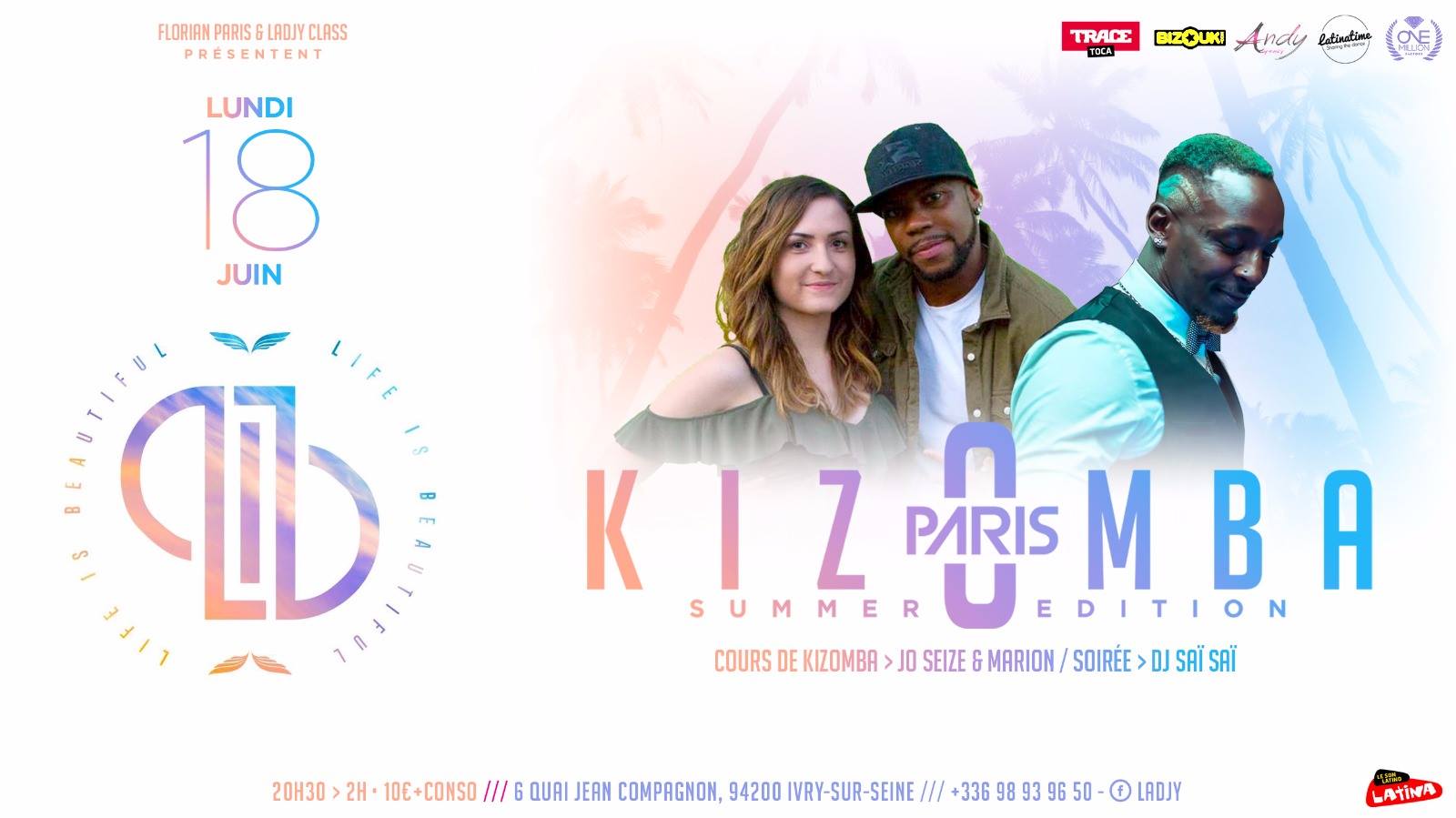 Libertalia Kizomba Paris - Dj Sai Sai - Jo Seize&Marion