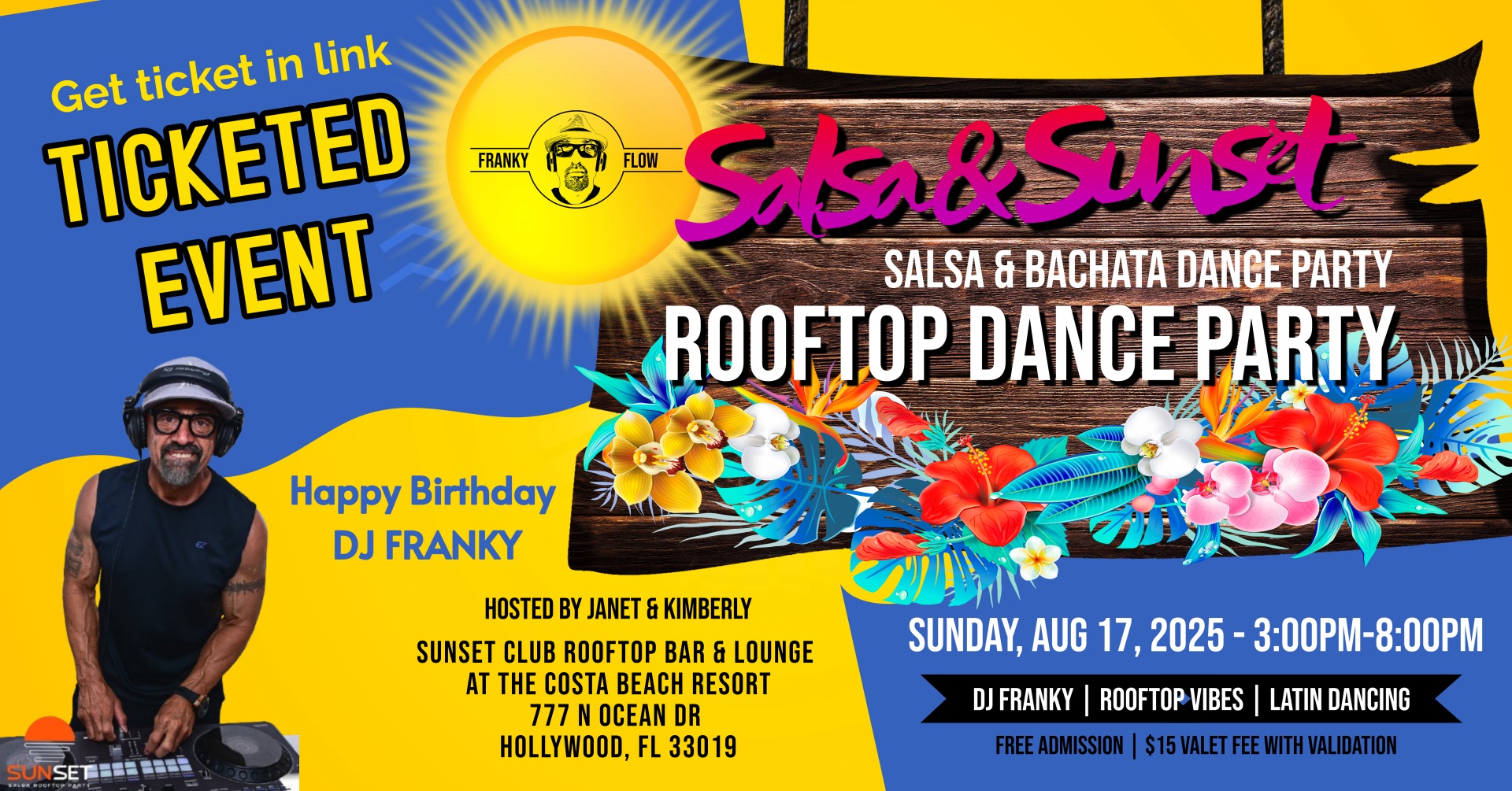 Salsa Sunset Rooftop Party