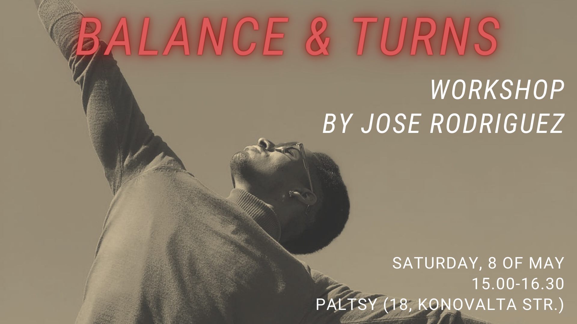 Jose Rodriguez workshop: Balance & turns