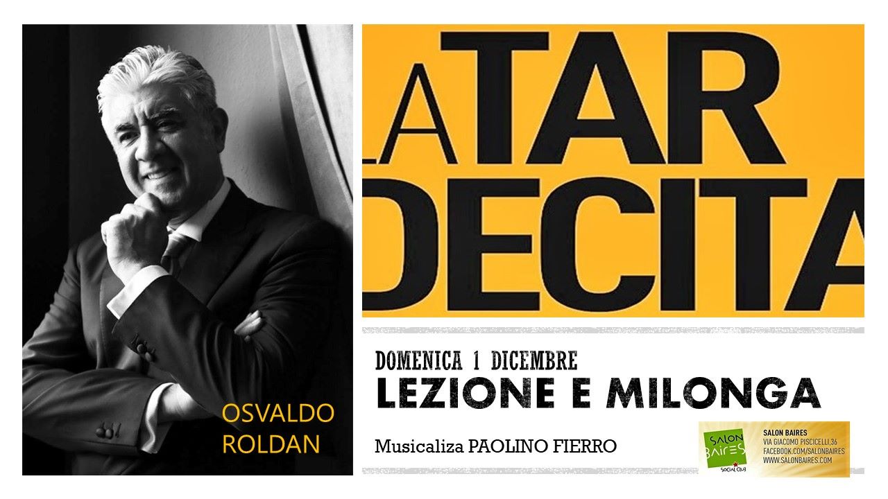 La Tardecita: Super lezione e milonga!