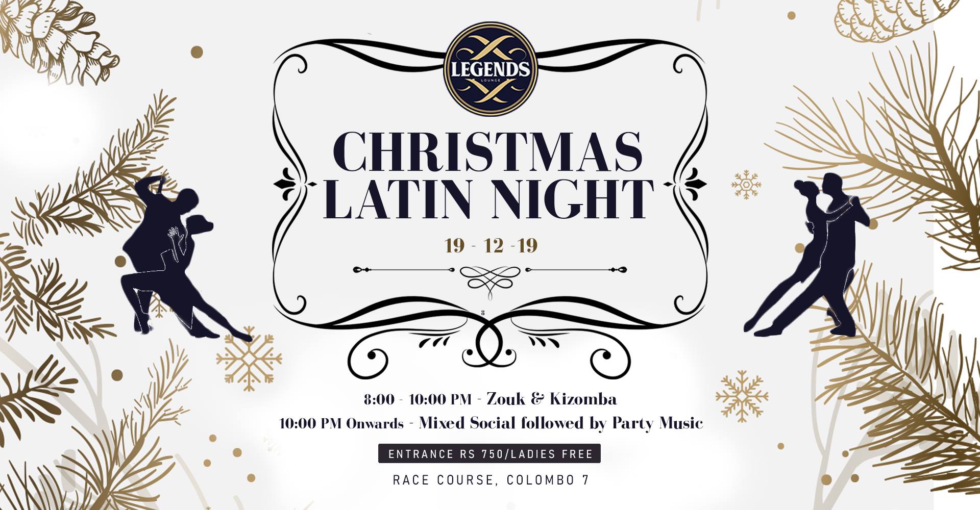 Legends Lounge Christmas Latin Night