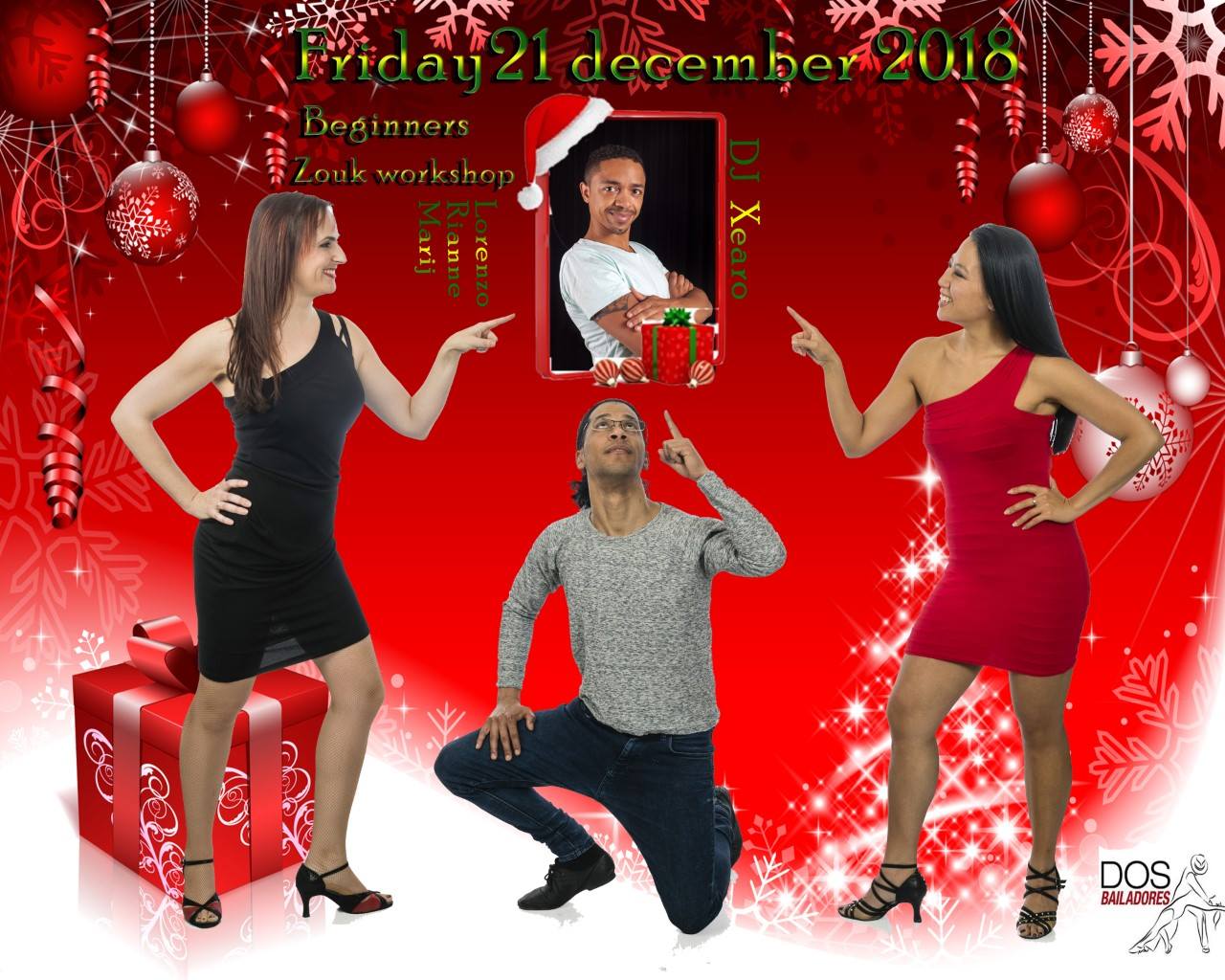 Zouk workshop beginners + social with DJ Xearo