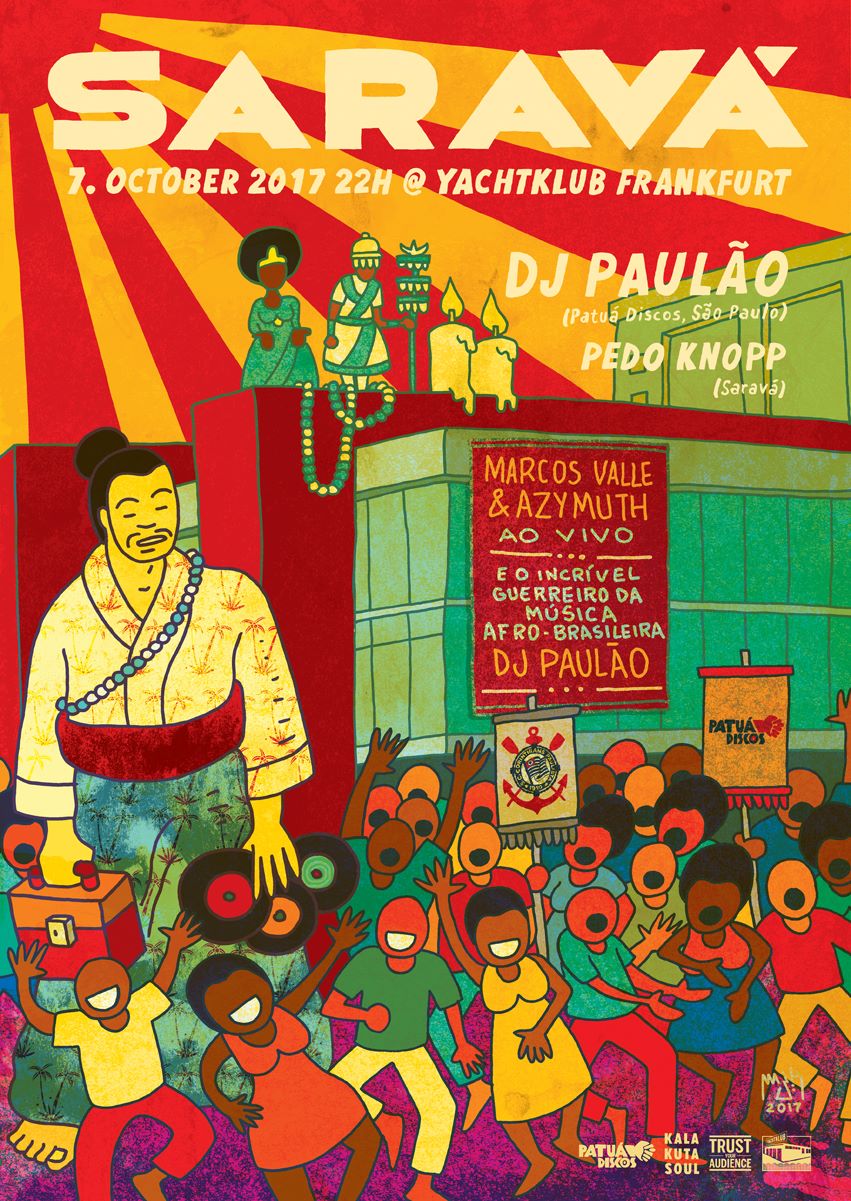 Saravá pres DJ Paulão (Patuá Discos, São Paulo)