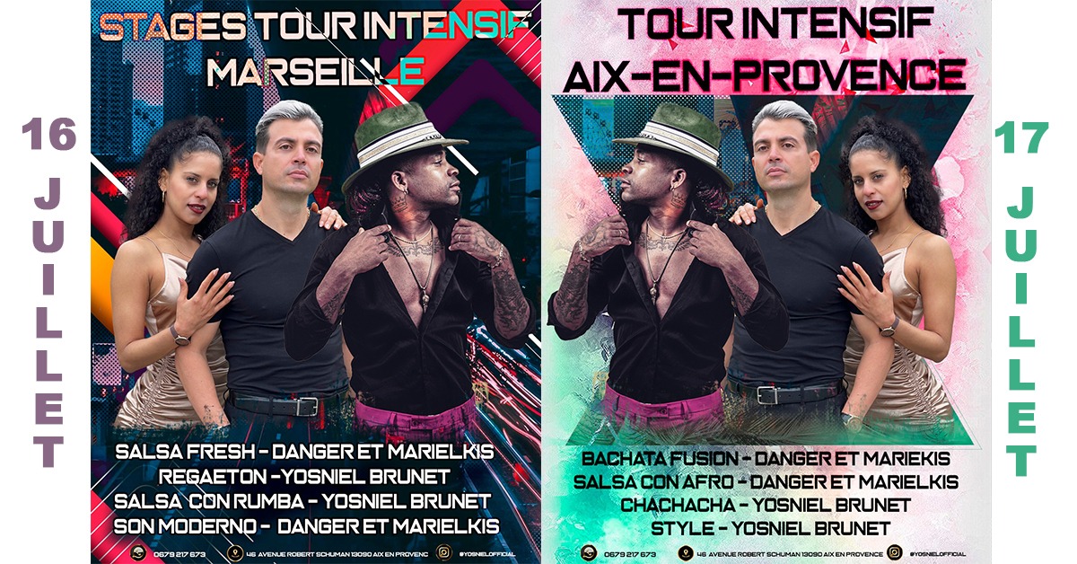 Tour intensif de danse