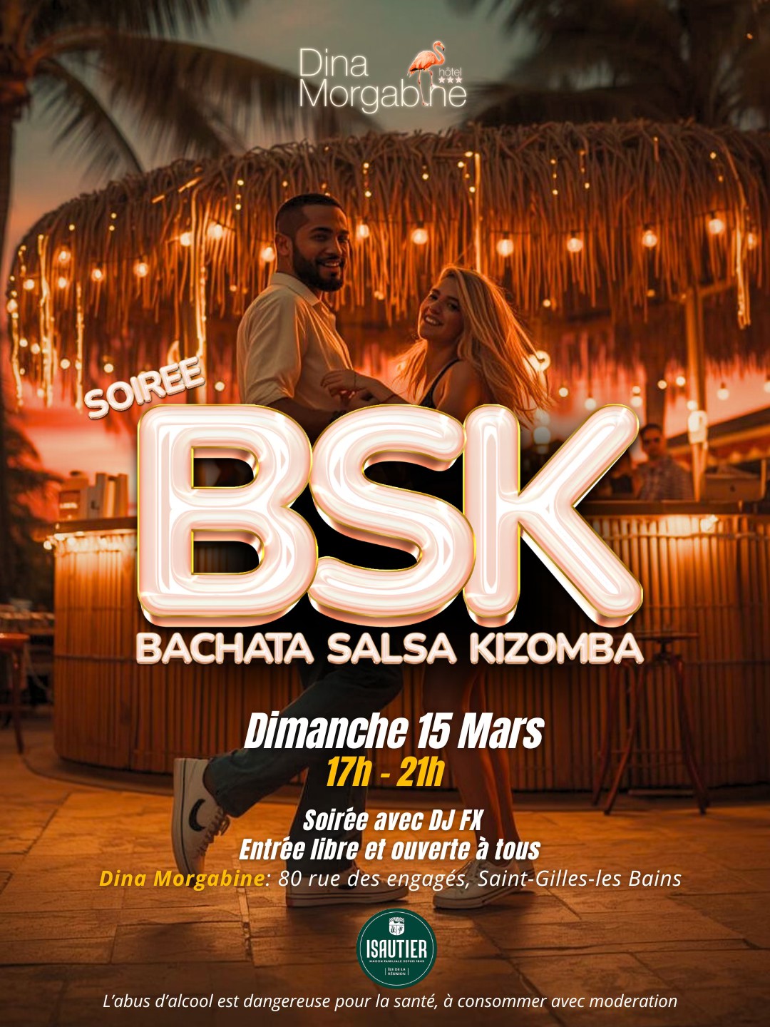 ✨Soirée exceptionnelle BACHATA Salsa Kizomba au Dina Morgabine 🔥