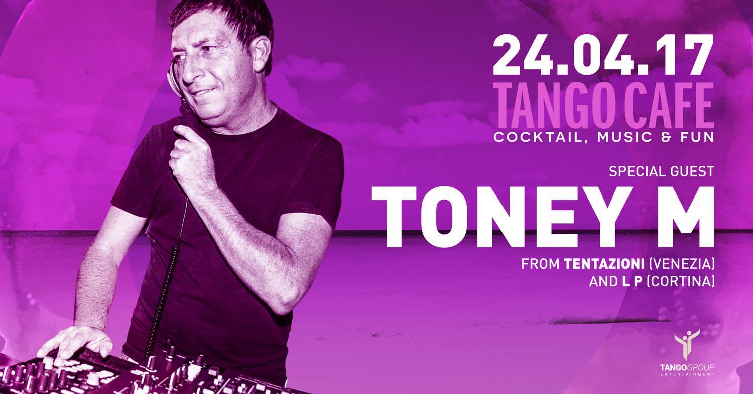 Lunedì 24.04.17 - TangoCafeLignano - "#ToneyMAlTango"
