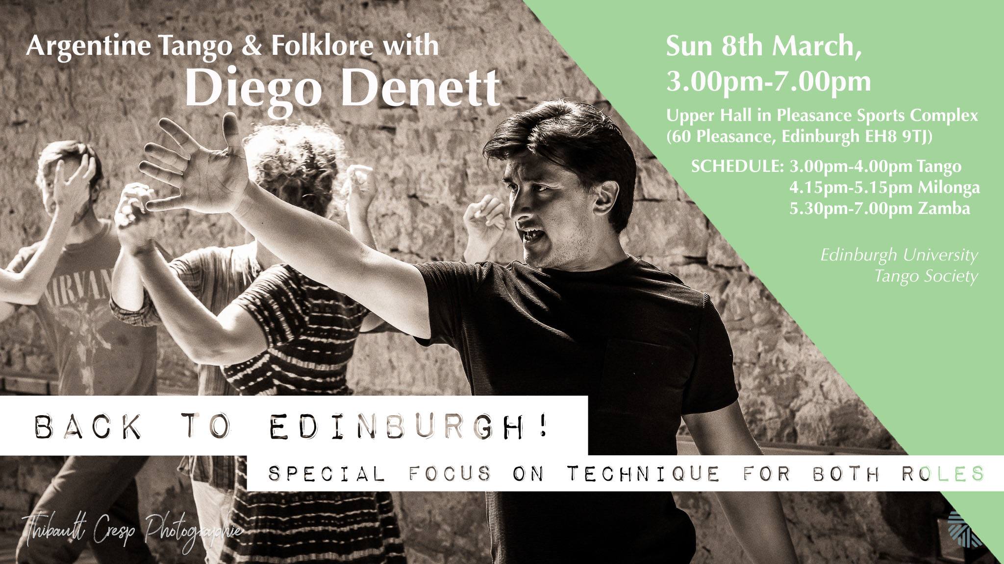 EUTS Argentine Tango & Folklore with Diego Denett