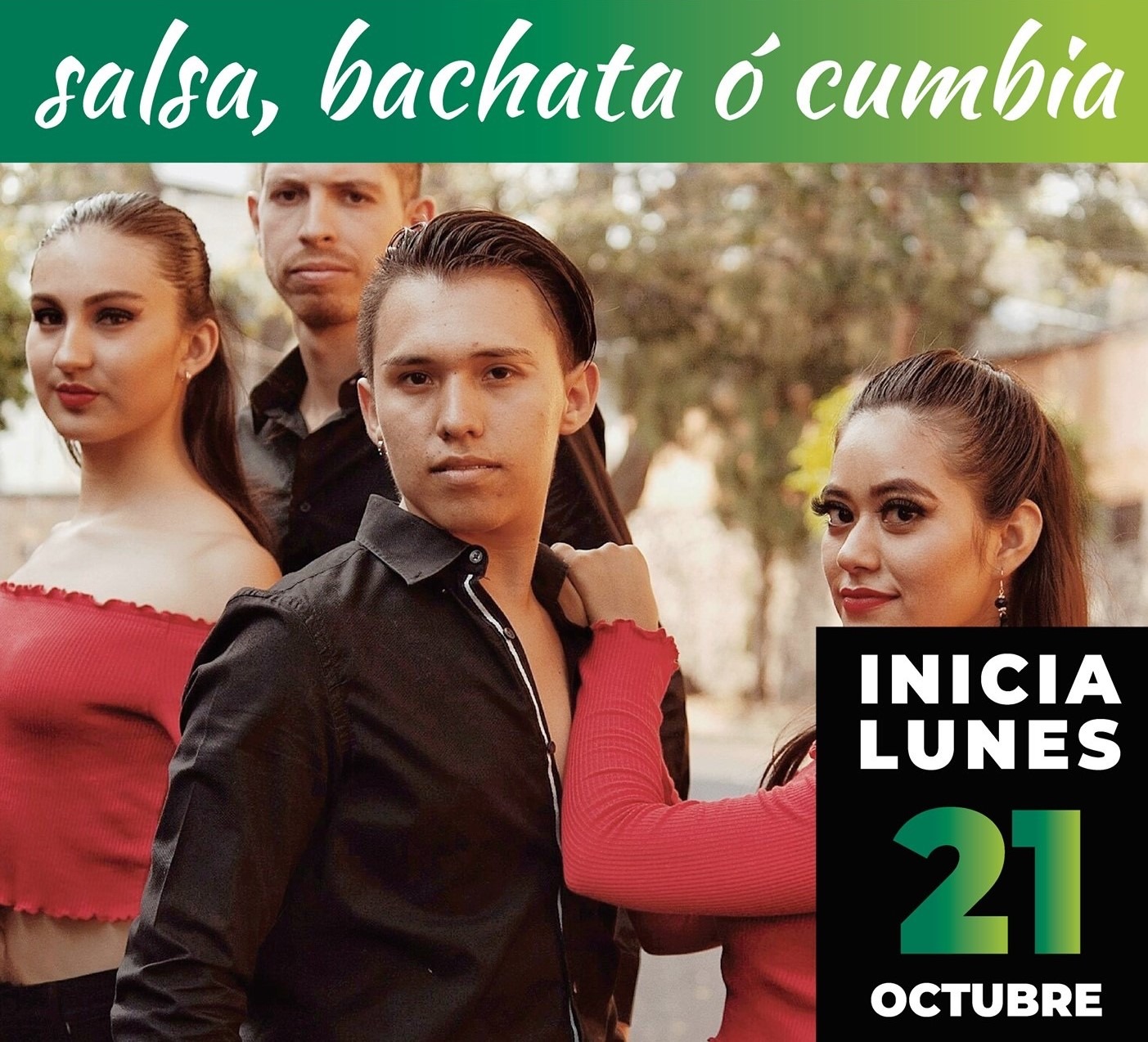 Curso intensivo para principiantes - Salsa, Cumbia, Bachata