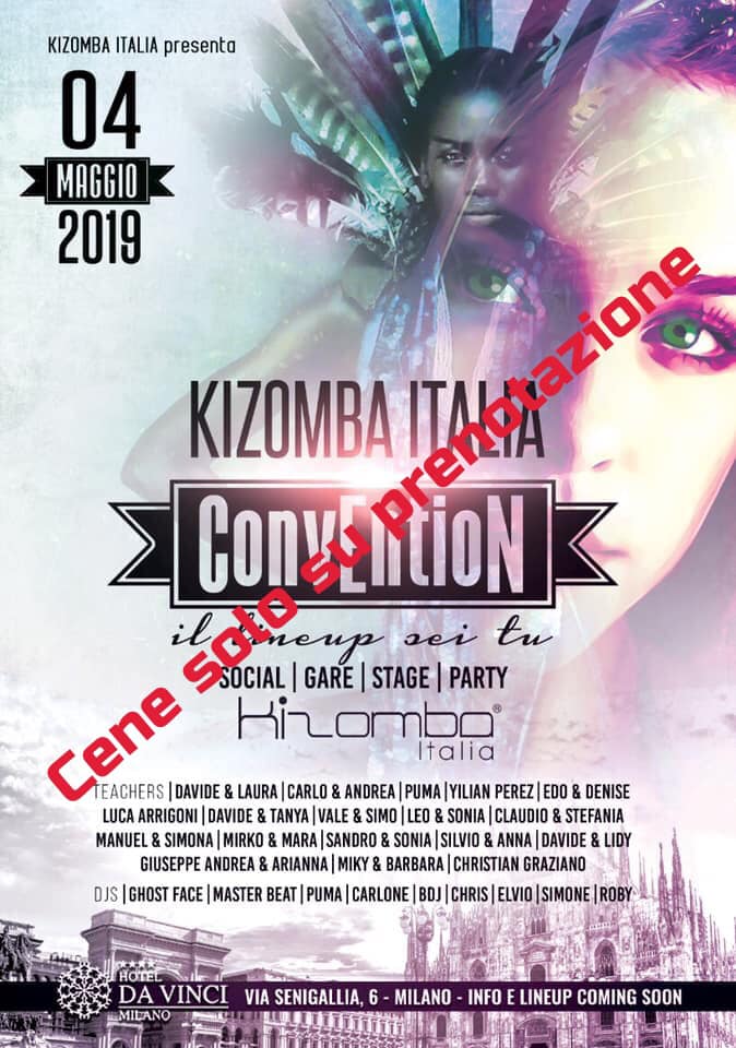 Kizomba Italia Convention e Finale Kizomba Italia Cup 2018 2019