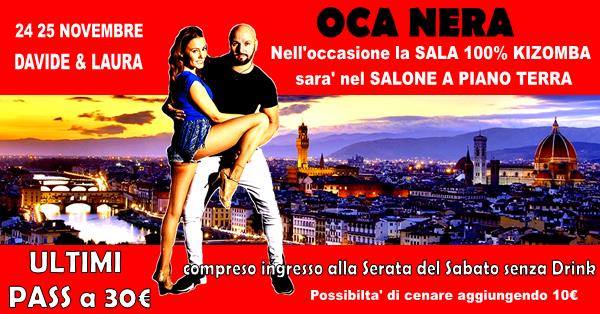 Davide Venturi e Laura Maino a Firenze•Oca Nera Sabato 24 11