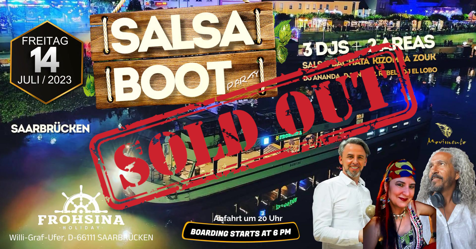 SALSA BOOT - SAARBRÜCKEN