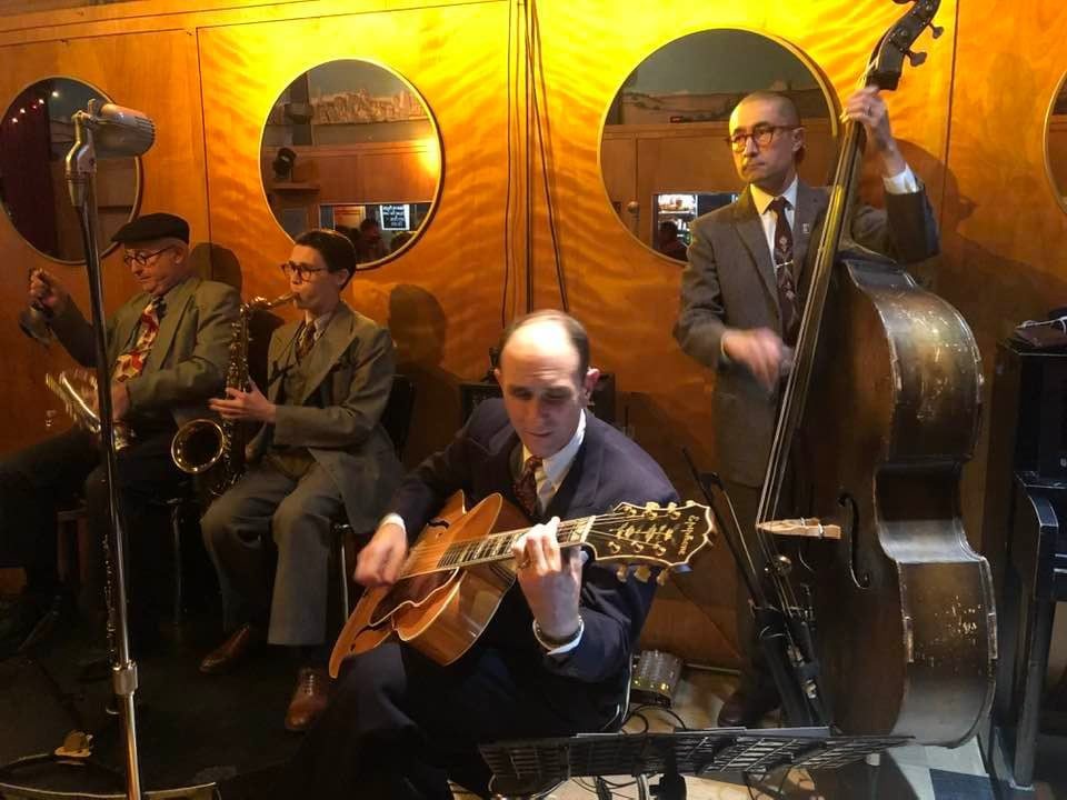 Nick Rossi Swing Six at the Woodchopper's Ball