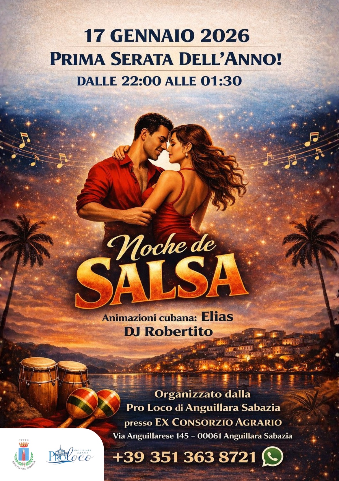 NOCHE DE SALSA AD ANGUILLARA SABAZIA