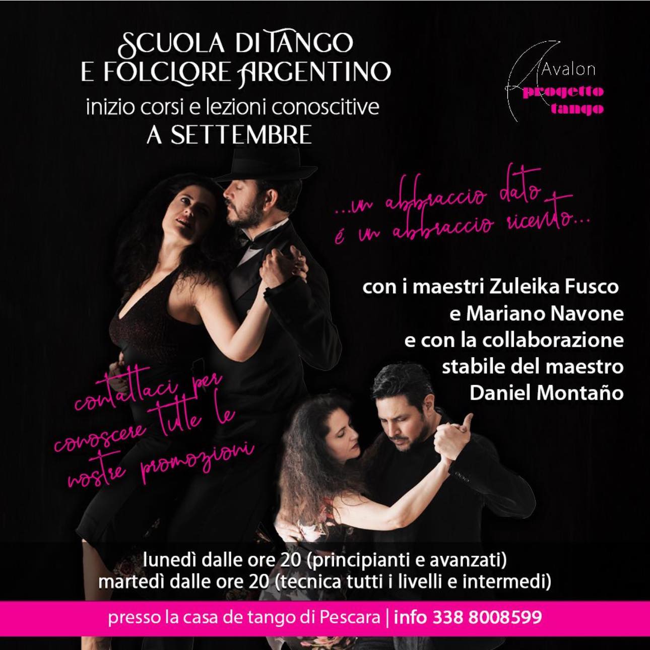 Riaprono i Corsi di tango argentino