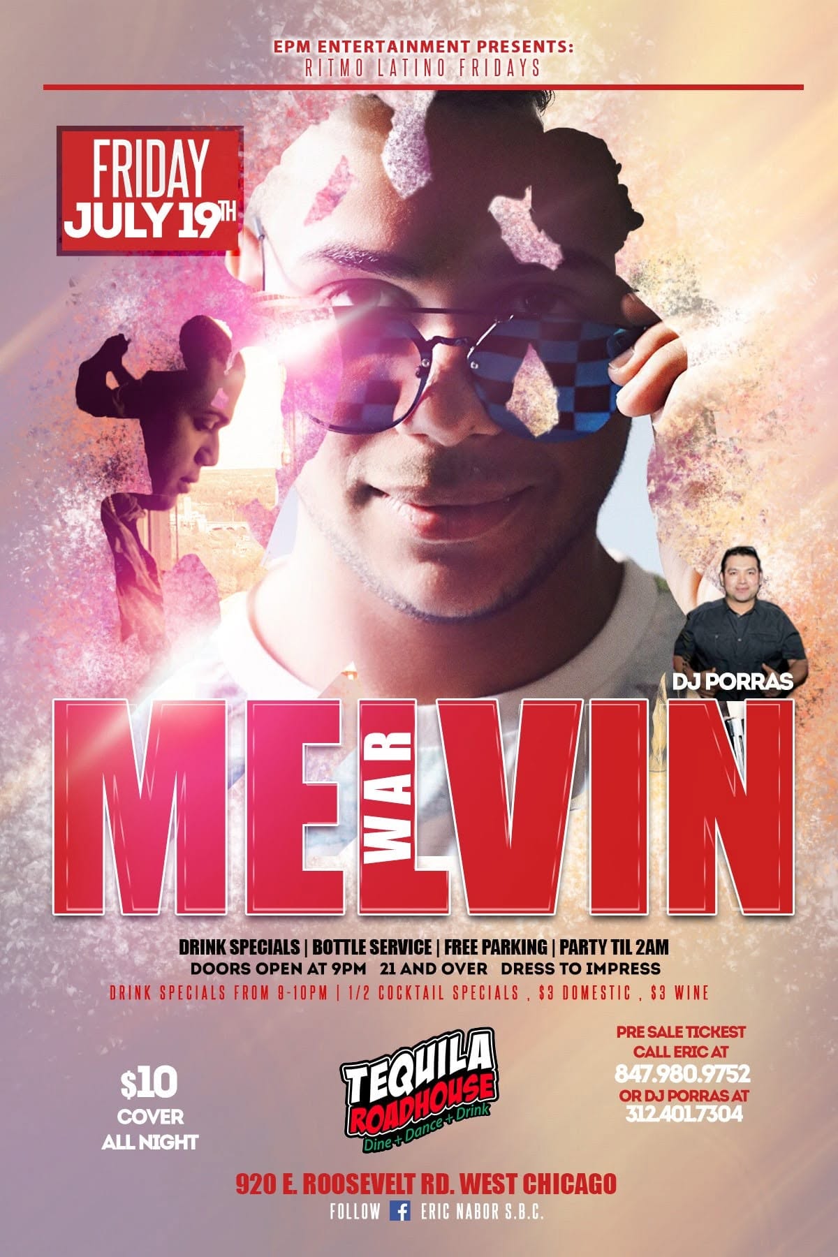RITMO LATINO FRIDAYS with Melvin War