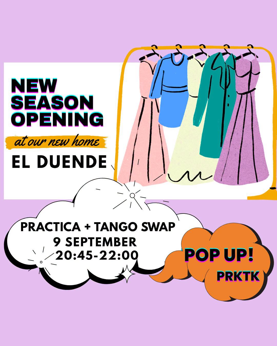 Pop Up Práctica + Tango Swap