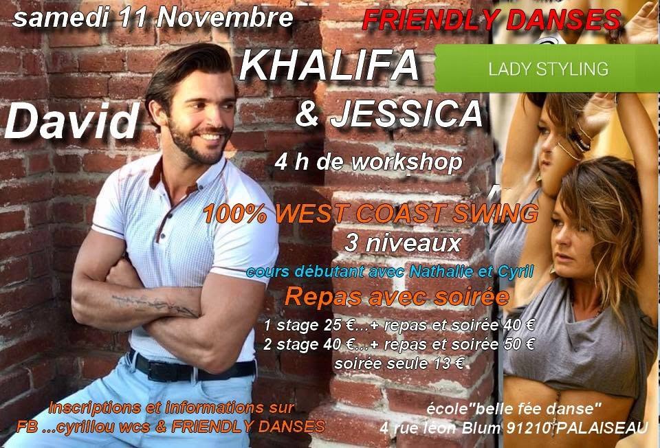 Stage de west coast swing Friendly Danses