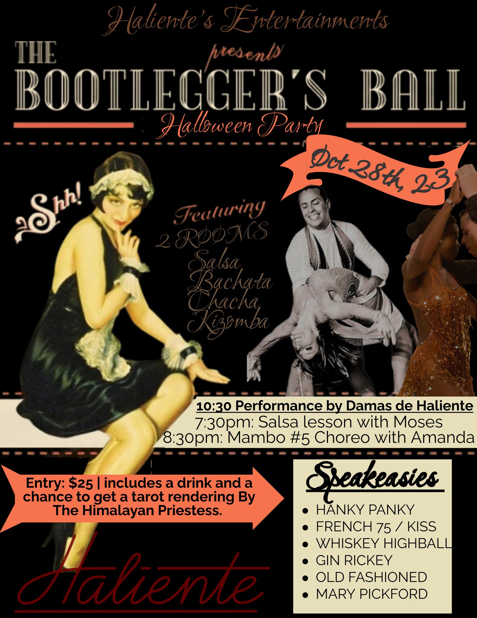 The Bootlegger's Ball (Halloween Social)