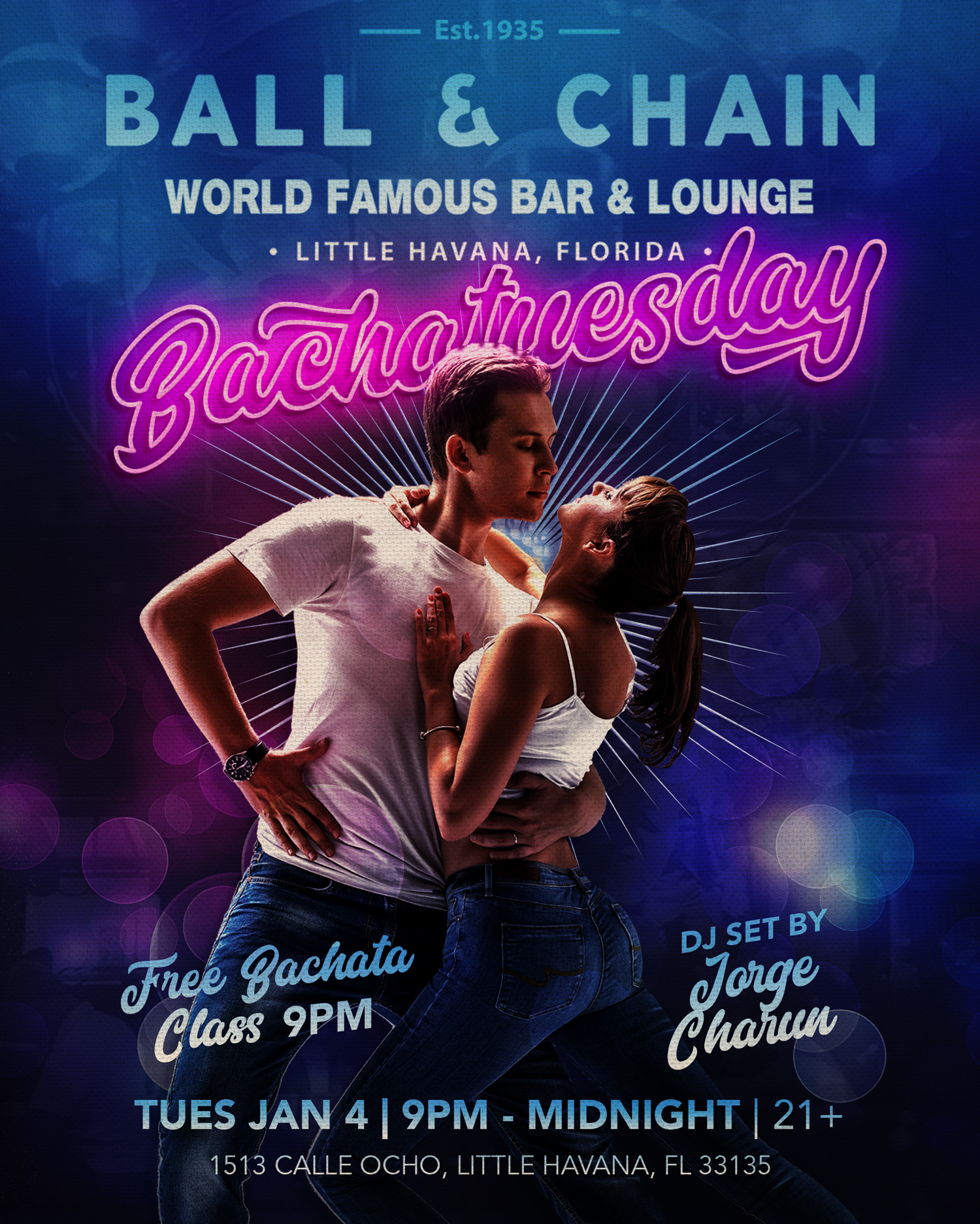 Bachautesdays at Ball and Chain feat Dj Charun and guests
