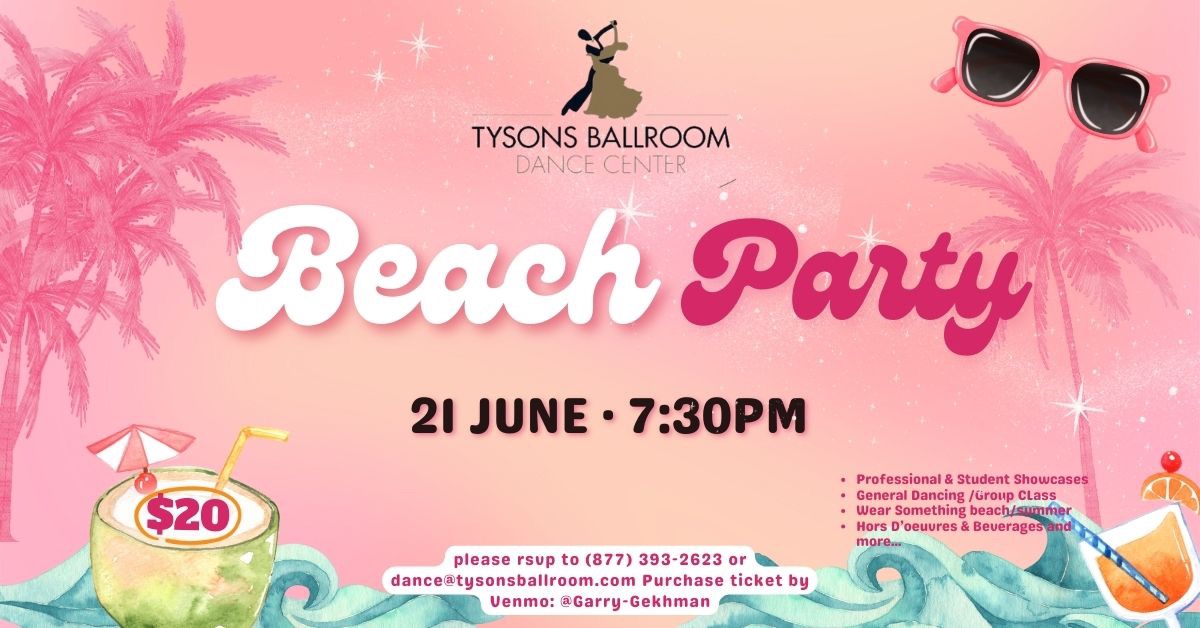 ☀️🏖️Ballroom Beach Party🏖️☀️