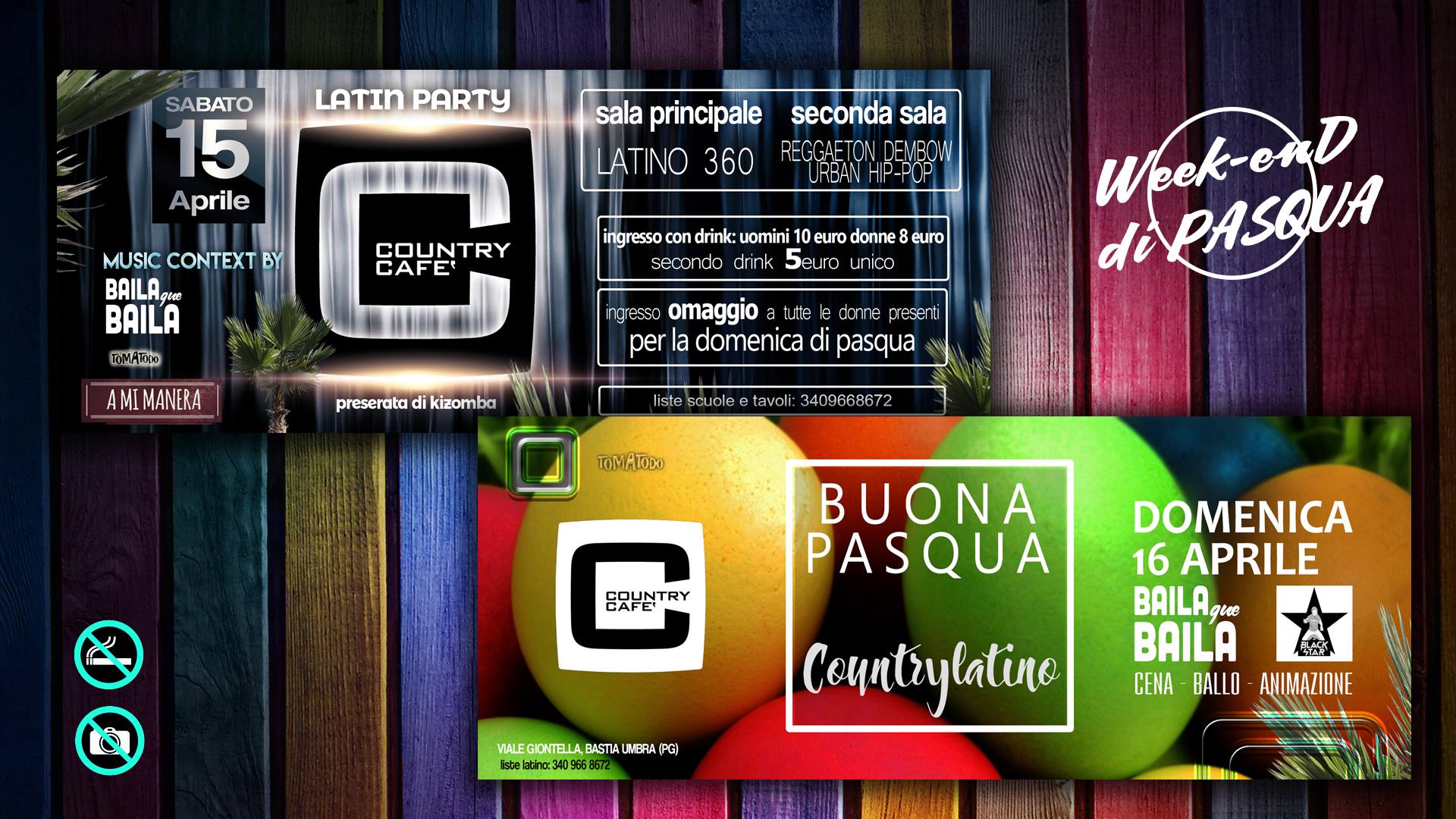 Country Latino "WEEK END di Pasqua"