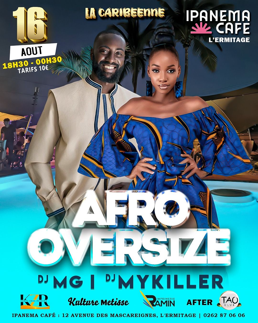 AFRO OVERSIZE édition Fashion Wax After Tao Club