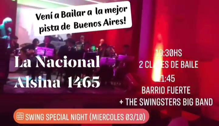 Swing Special Night (Miercoles 03 10)