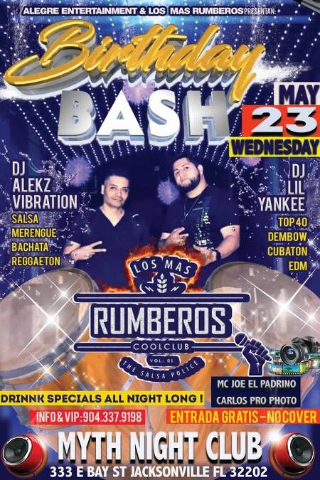 Latin Night Birthday Bash At Myth Nightclub 05.23.18