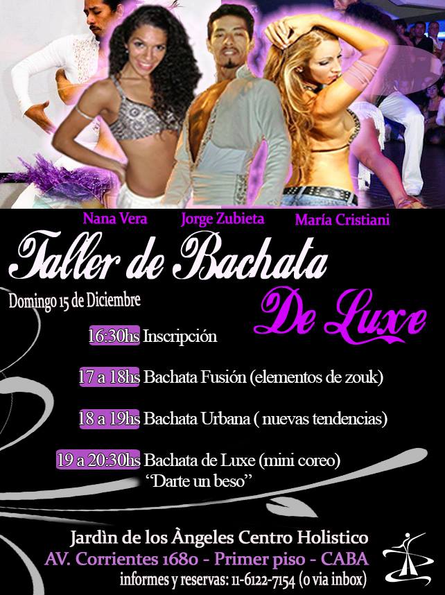 TALLER DE BACHATA DE LUXE