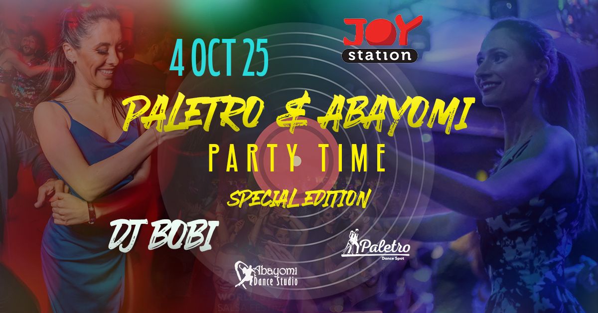 Paletro & Abayomi Party Time at Joy Station