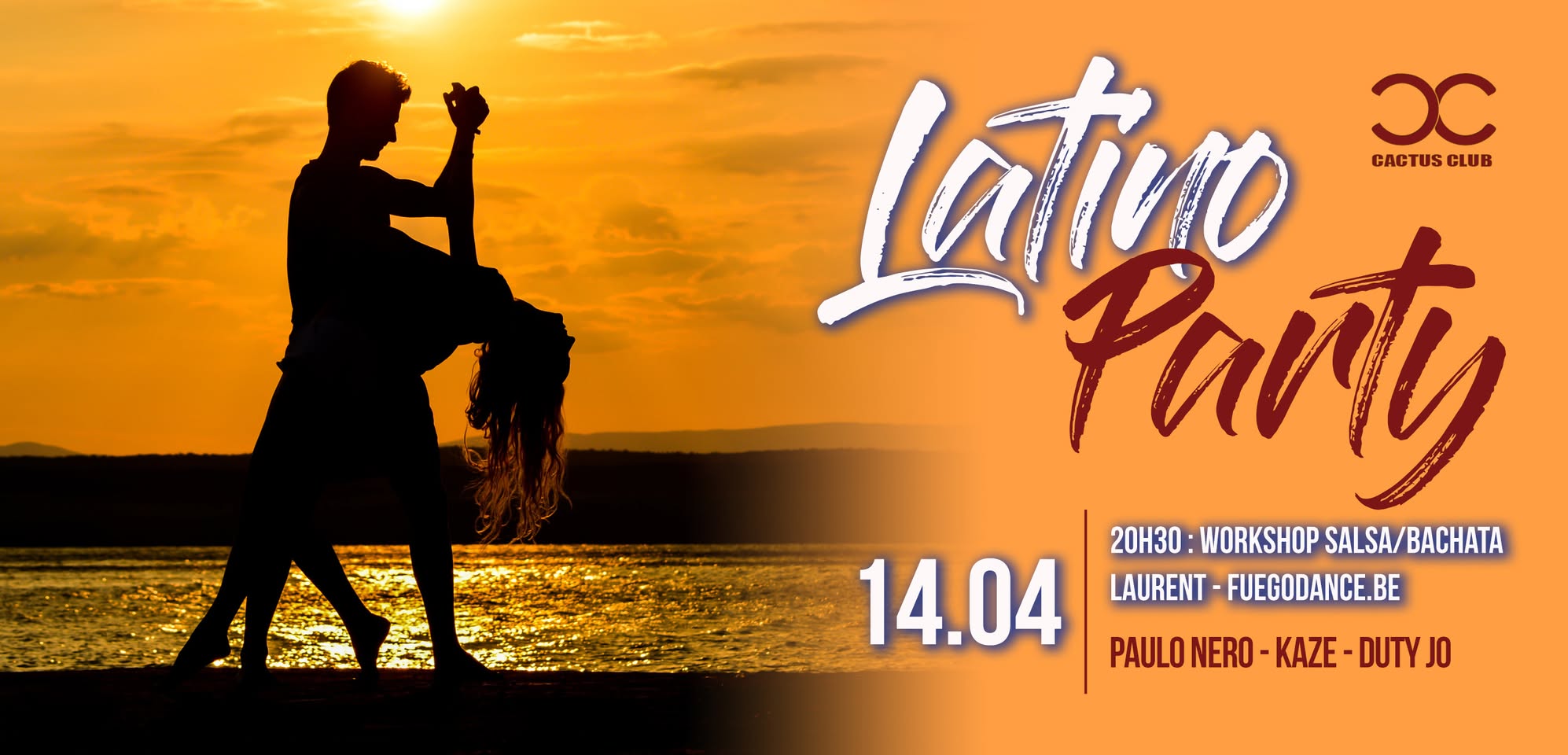 Latino Party โ Friday 14.04 โ Cactus Club