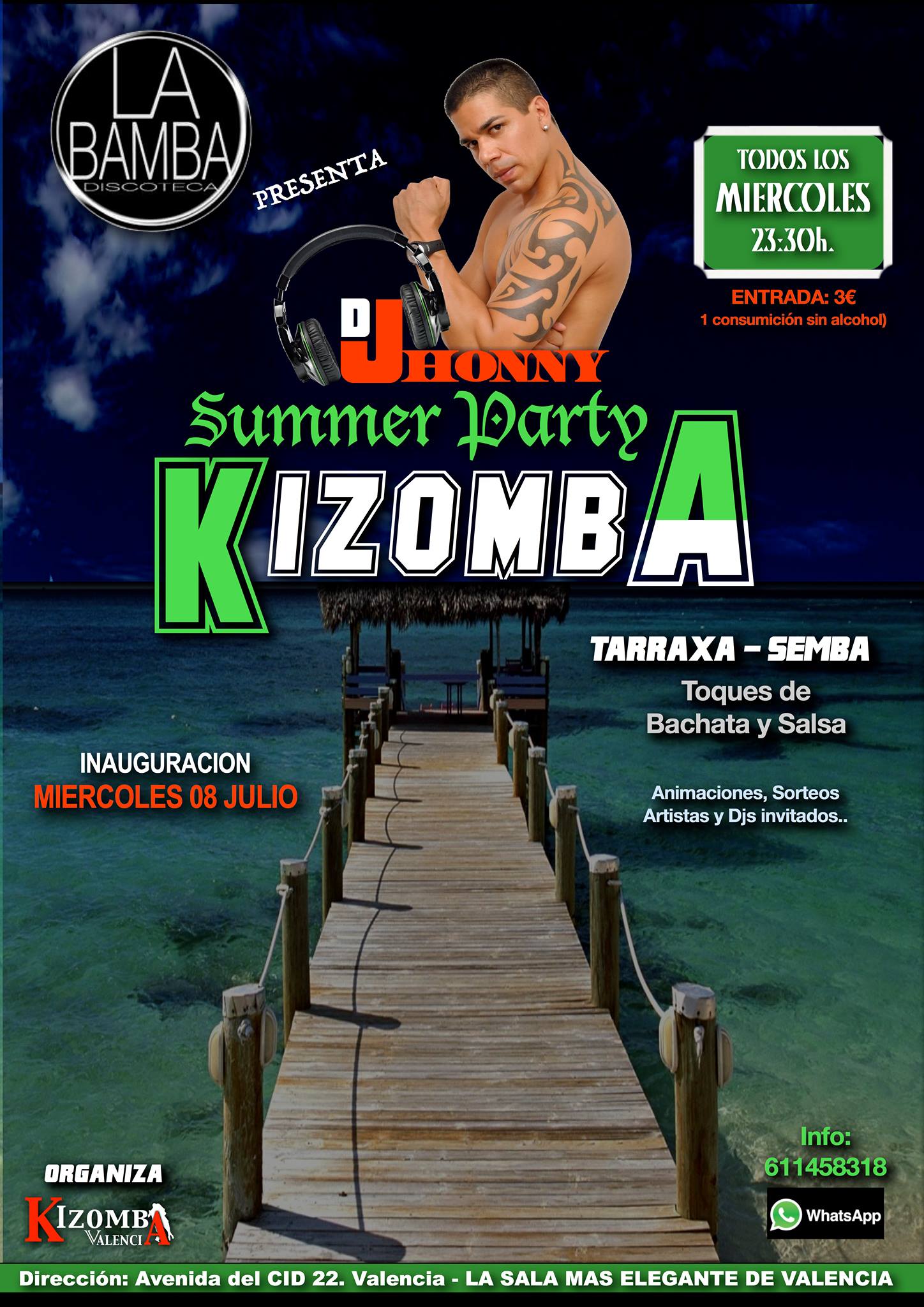 Summer Party Kizomba Valencia (Fiesta Sensual)
