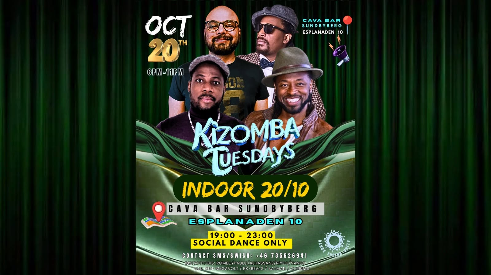 Kizomba Tuesdays Stockholm (Sundbyberg)