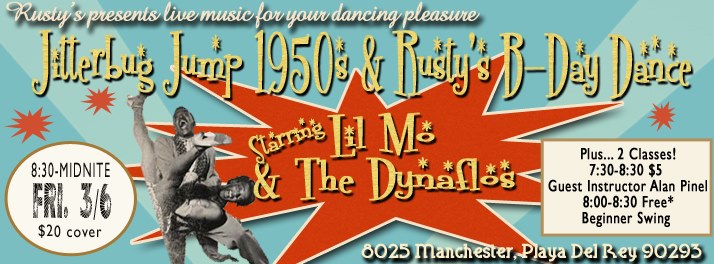 Lil' Mo & The Dynaflos Jitterbug Jump 50s & Rusty's B-Day Dance
