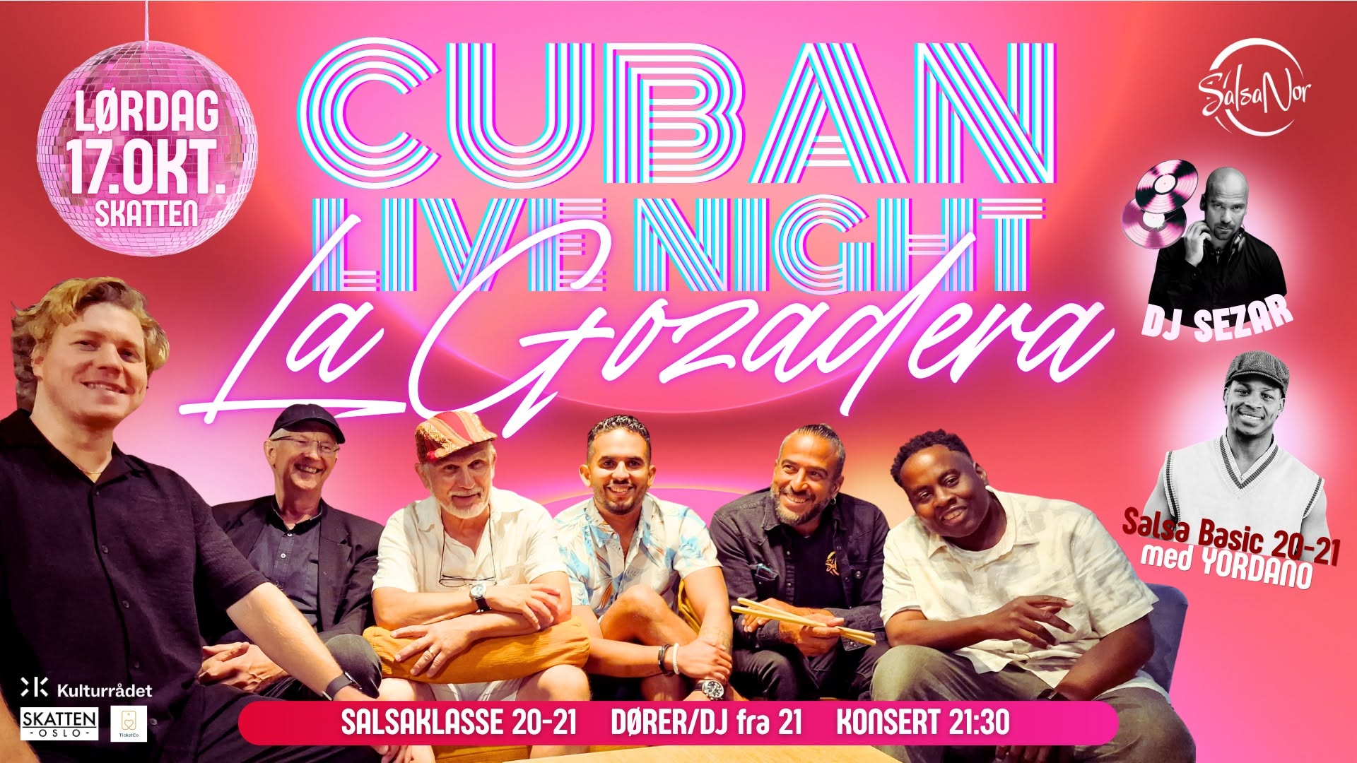 Cuban Live Night - LA GOZADERA 17.10