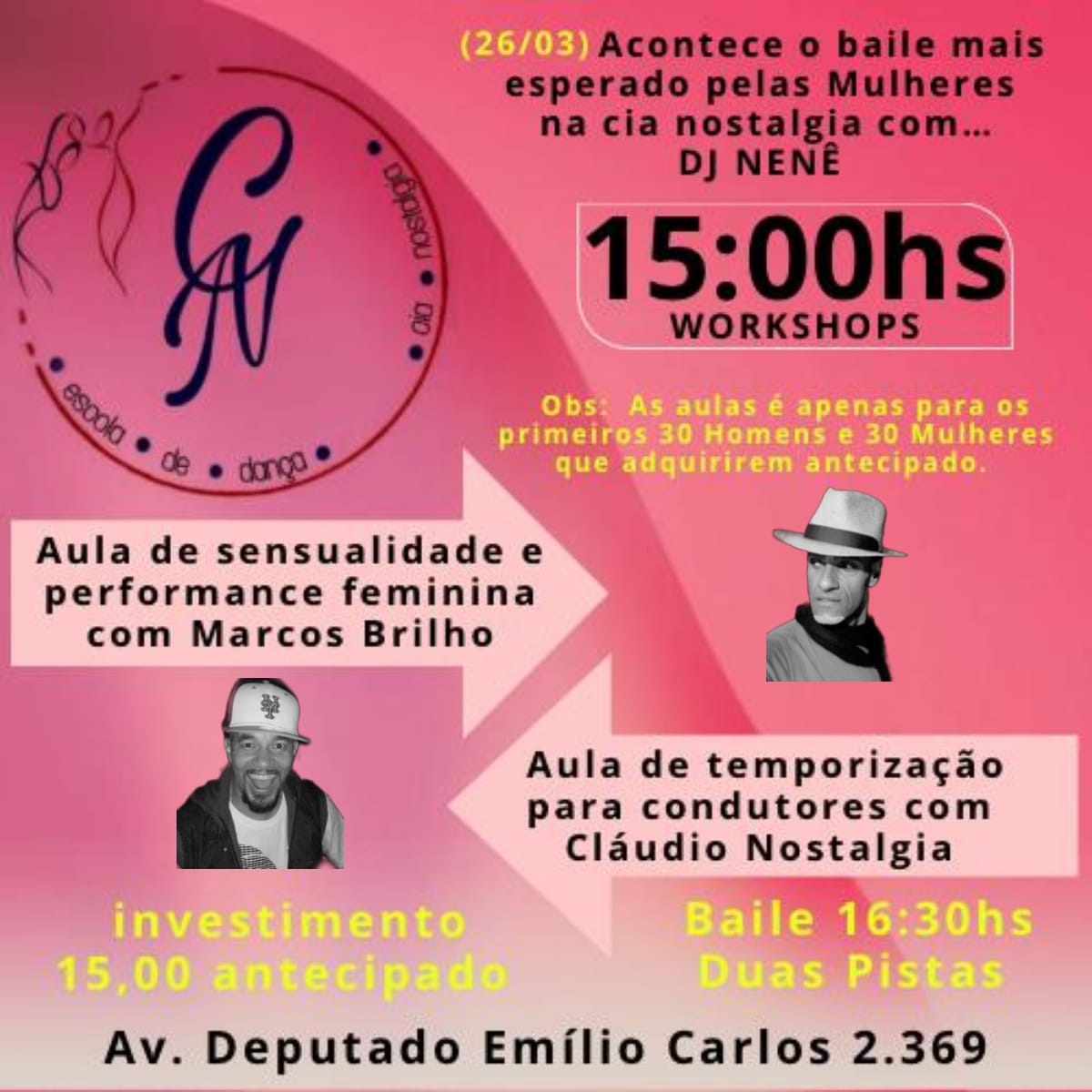 Baile em homenagem às Mulheres
