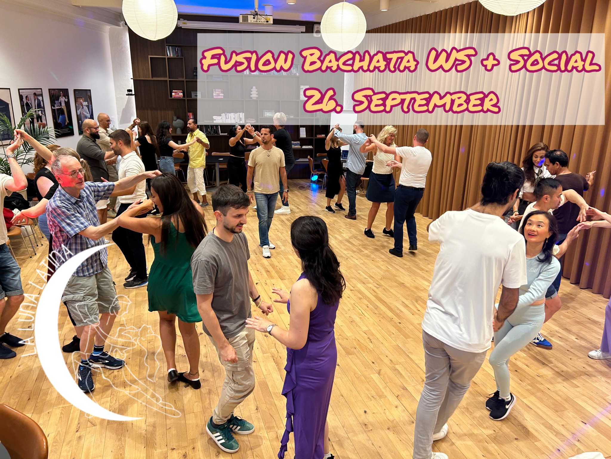 Bachata WS & SOCIAL DANCE with LA LUNA LATINA