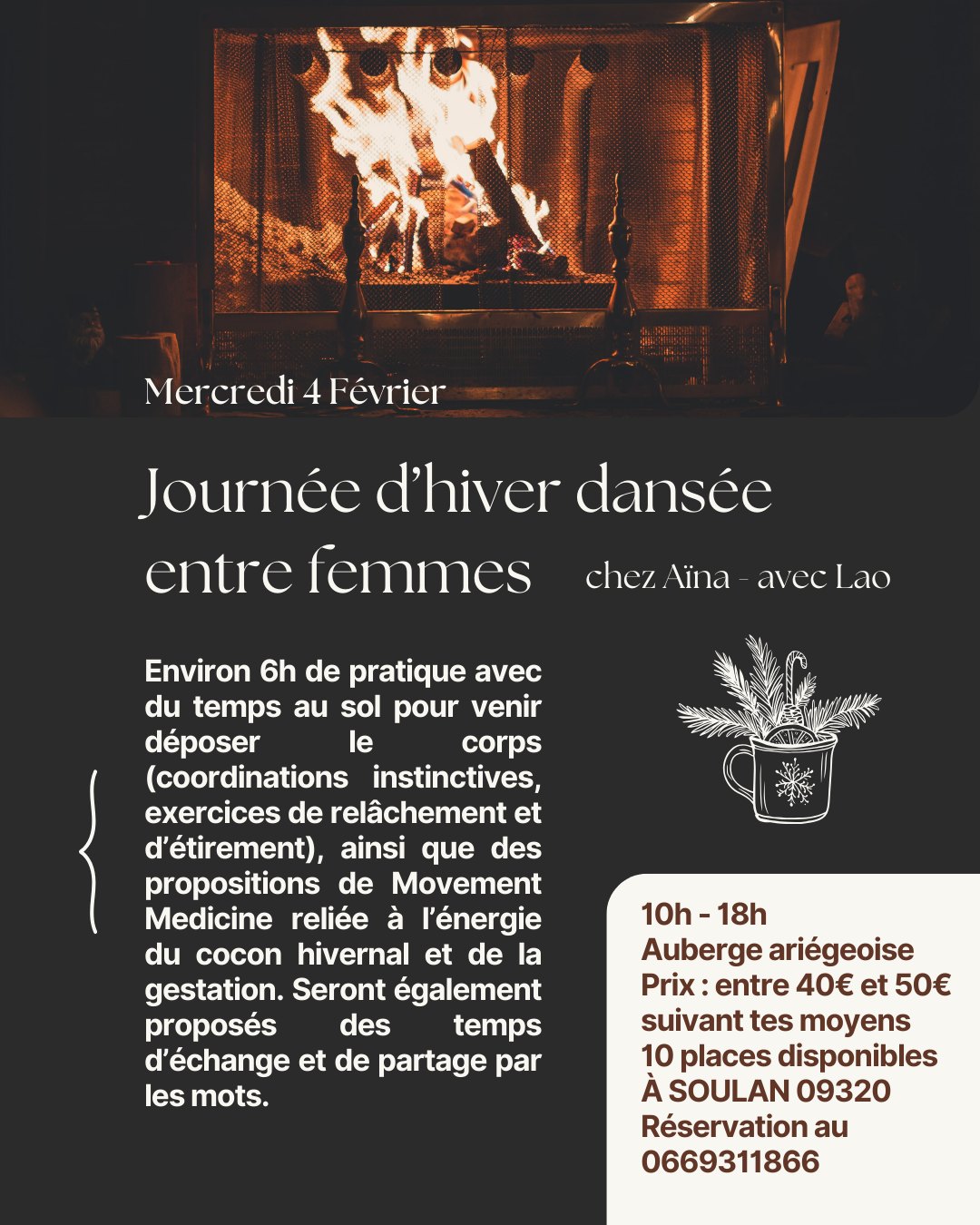 Journée d'hiver dansée entre femmes