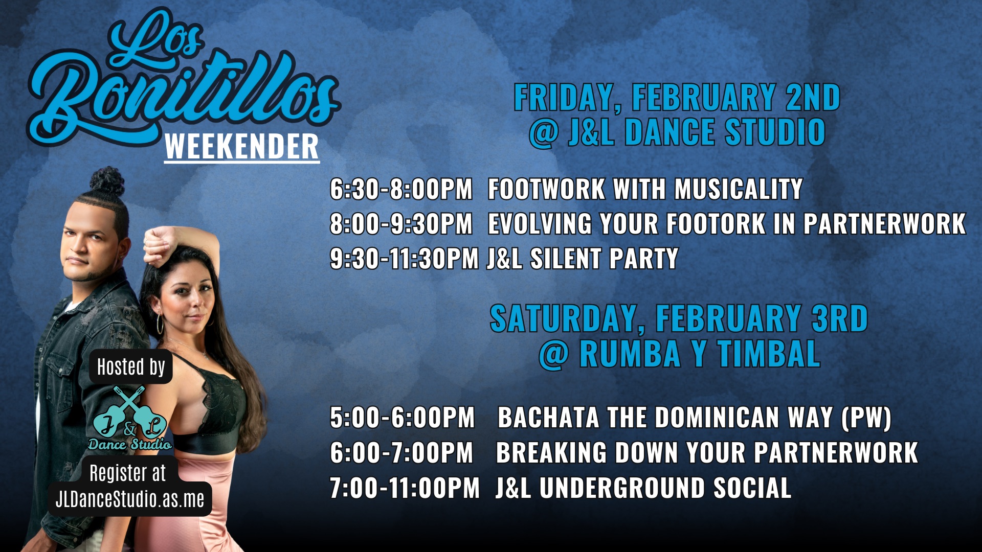 Los Bonitillos Bachata Weekender - Hosted by J&L